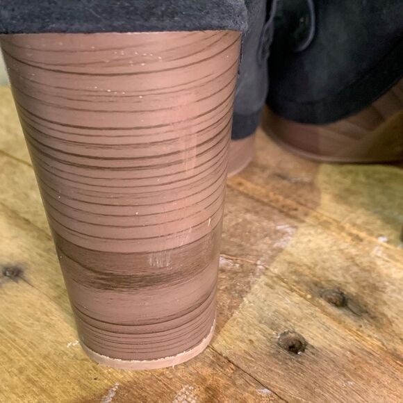 Splendid vina black leather clog slip on mule loafer front chic‎ - Picture 5 of 9